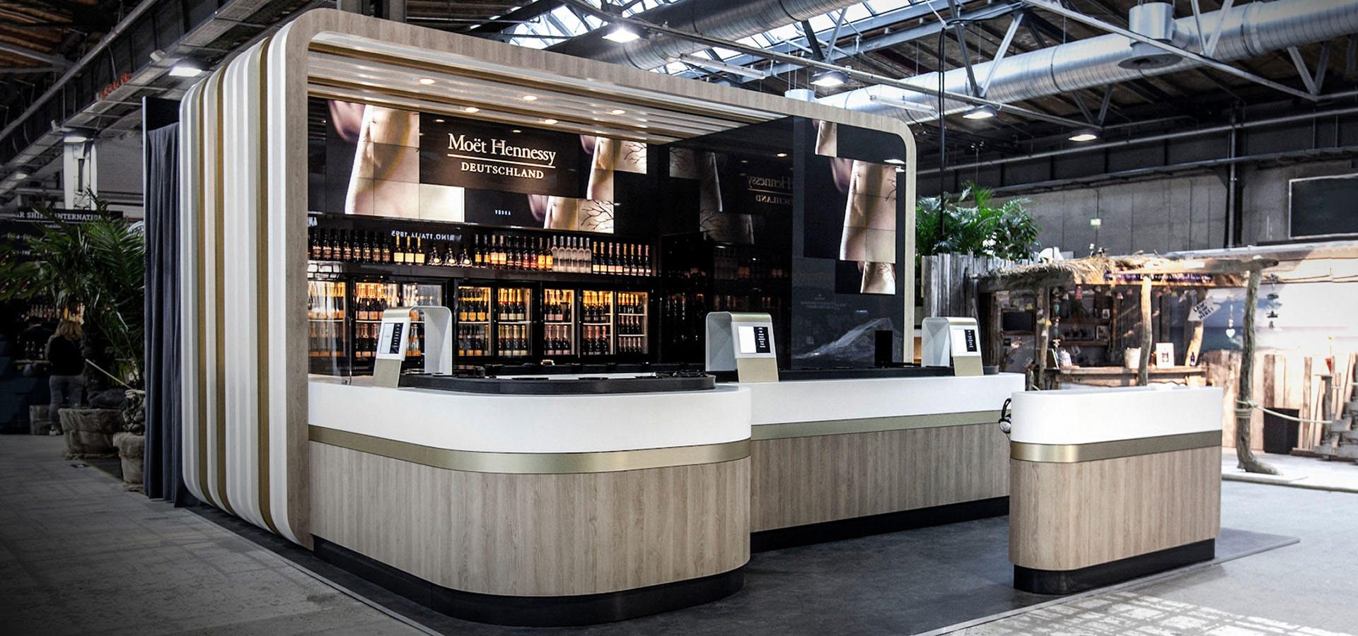 Moet Hennessy Messestand